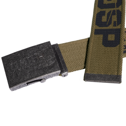 GASP Vintage Belt Washed Khaki