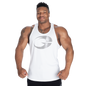 GASP Rib Essential T-Back White/Grey