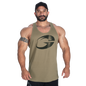 GASP Rib Essential T-Back Washed Green