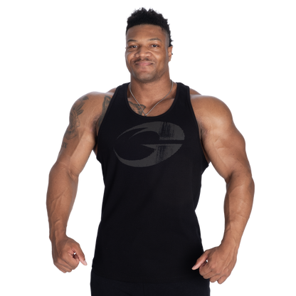 GASP Rib Essential T-Back Black