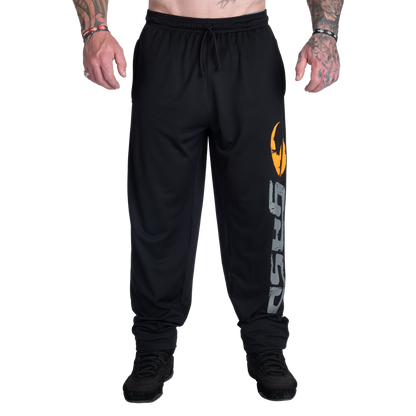 GASP Old School Baggy Mesh Pant Black