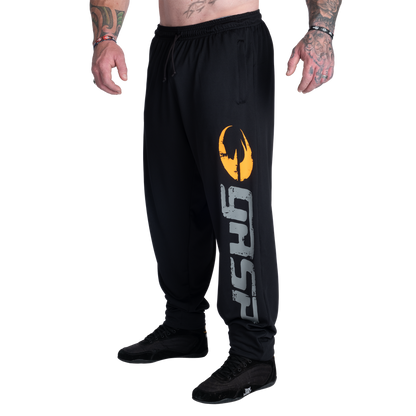 GASP Old School Baggy Mesh Pant Black