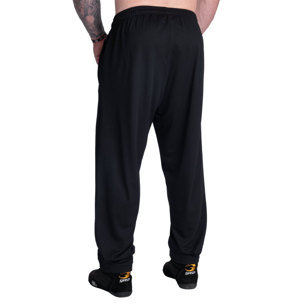 GASP Old School Baggy Mesh Pant Black