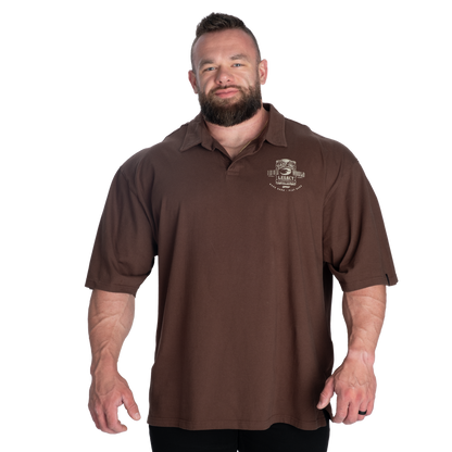 GASP NC Polo Iron Tee Timber