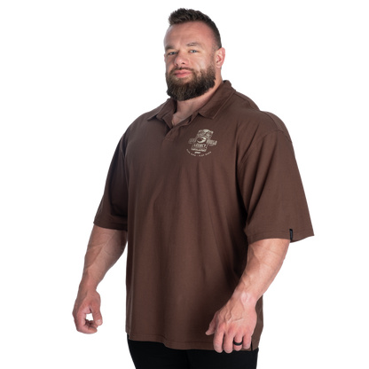 GASP NC Polo Iron Tee Timber