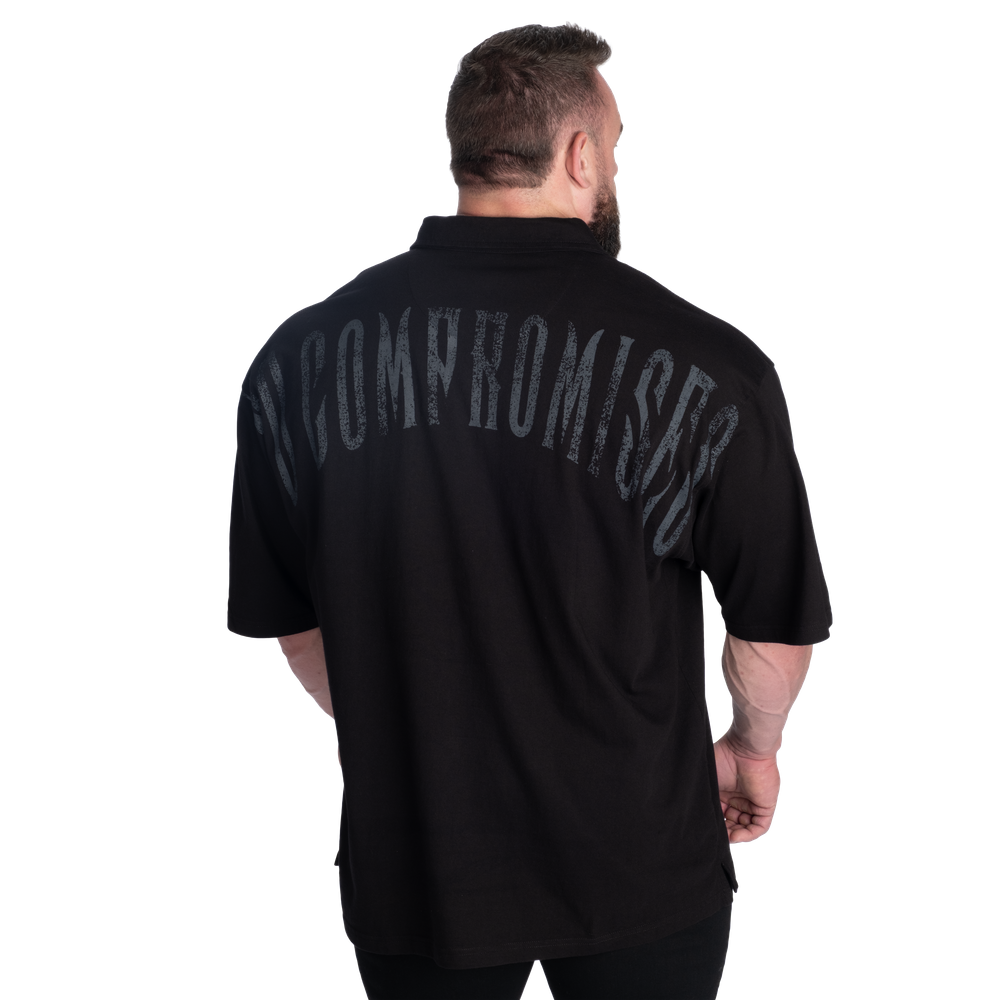 GASP NC Polo Iron Tee Black