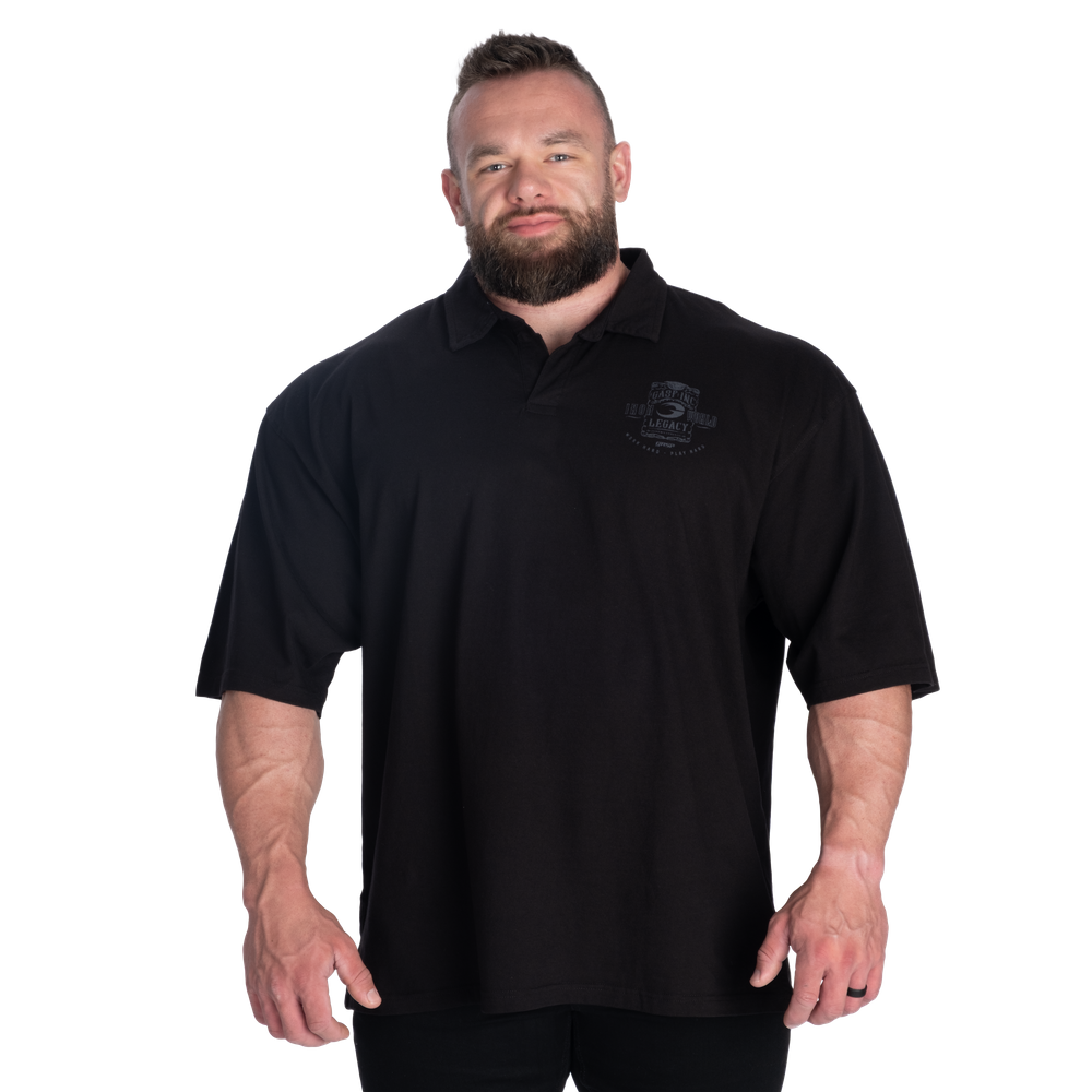 GASP NC Polo Iron Tee Black