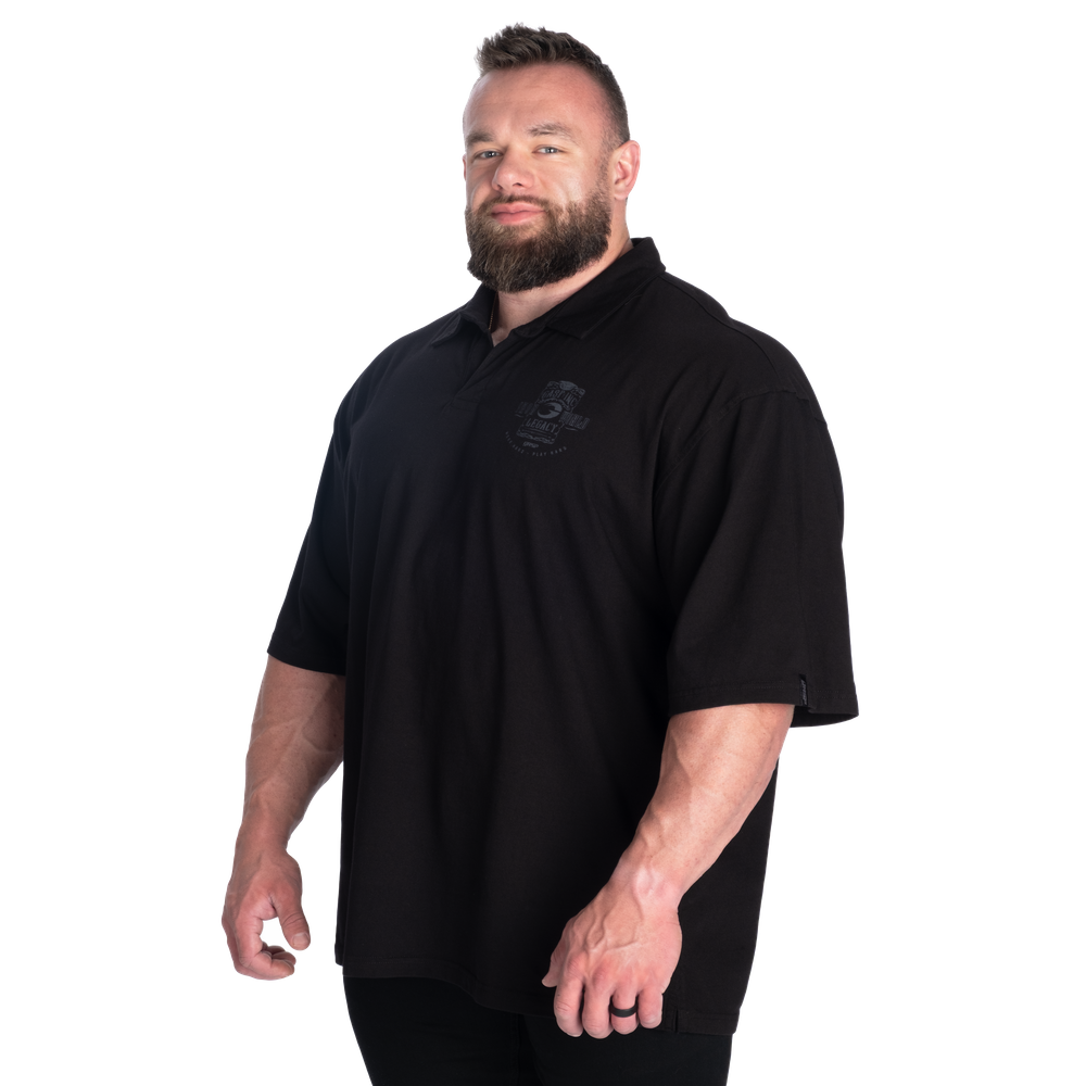 GASP NC Polo Iron Tee Black