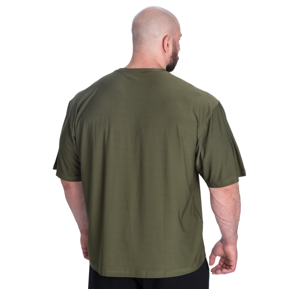 GASP Mesh Iron Tee Green/Flame