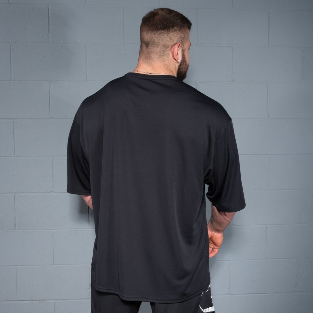 GASP Mesh Iron Tee Black