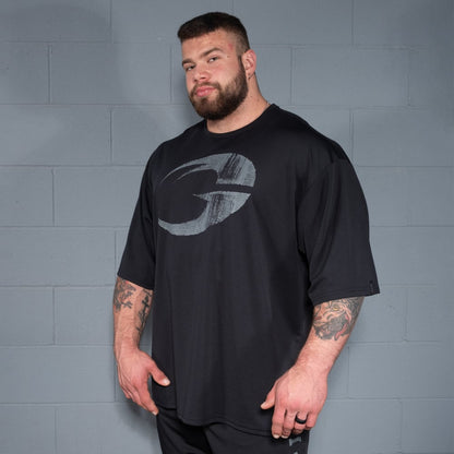 GASP Mesh Iron Tee Black