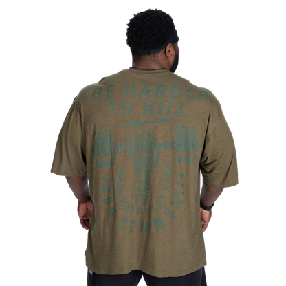 GASP HTK Slub Iron Tee Washed Green