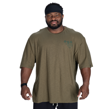 GASP HTK Slub Iron Tee Washed Green