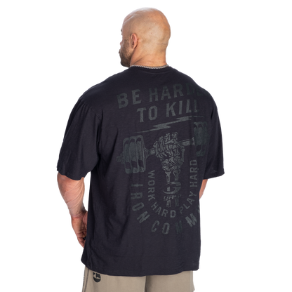 GASP HTK Slub Iron Tee Washed Black