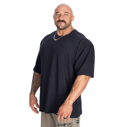 GASP HTK Slub Iron Tee Washed Black