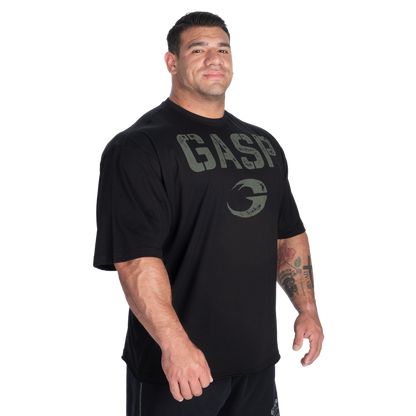 GASP 100% Or Nothing Iron Tee Black