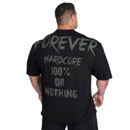 GASP 100% Or Nothing Iron Tee Black