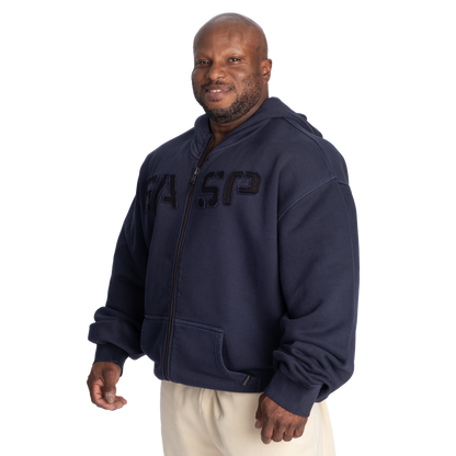 GASP Heavy Classic Hoodie Washed Navy