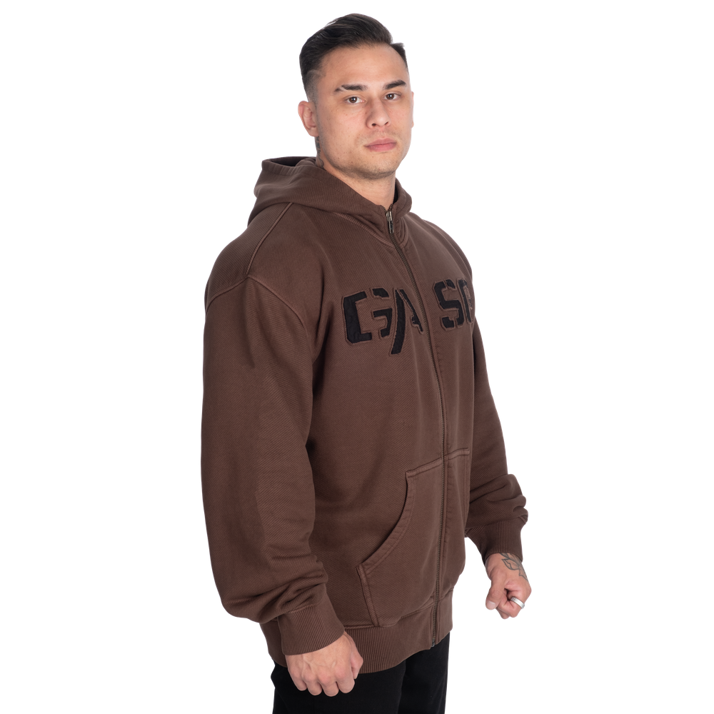 GASP Heavy Classic Hoodie Washed Timber