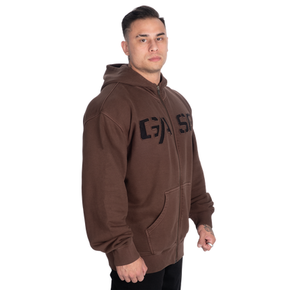 GASP Heavy Classic Hoodie Washed Timber