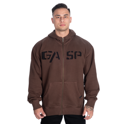 GASP Heavy Classic Hoodie Washed Timber