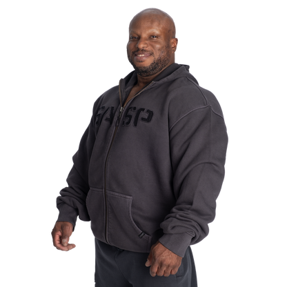 GASP Heavy Classic Hoodie Washed Black