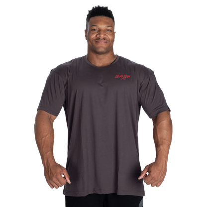 GASP Nahma Standard Tee Iron/Red