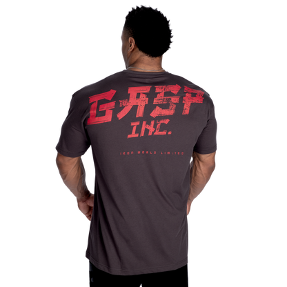 GASP Nahma Standard Tee Iron/Red
