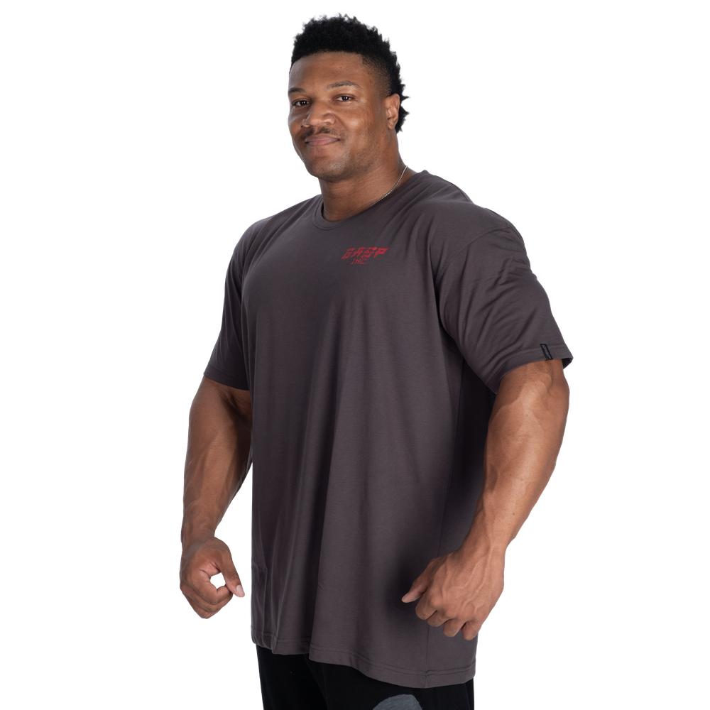 GASP Nahma Standard Tee Iron/Red