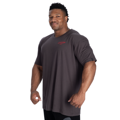 GASP Nahma Standard Tee Iron/Red