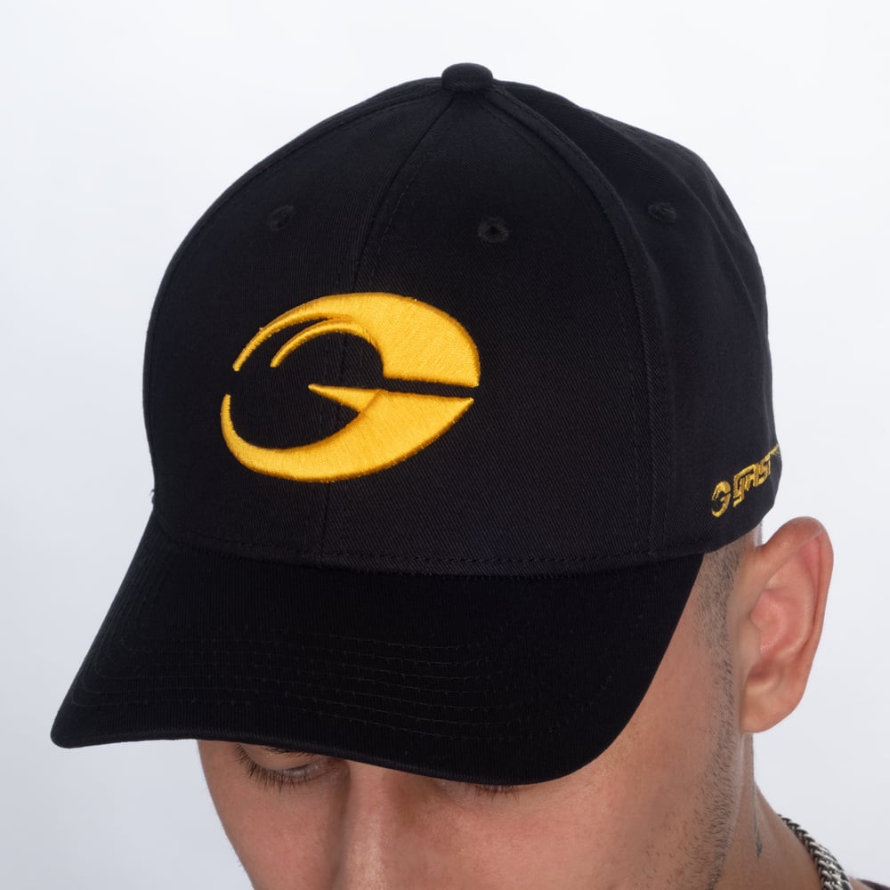 GASP Gasp Baseball Cap Black/Yellow