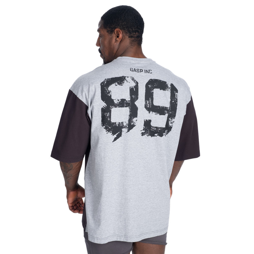 GASP Two Color Iron Tee Black/Grey