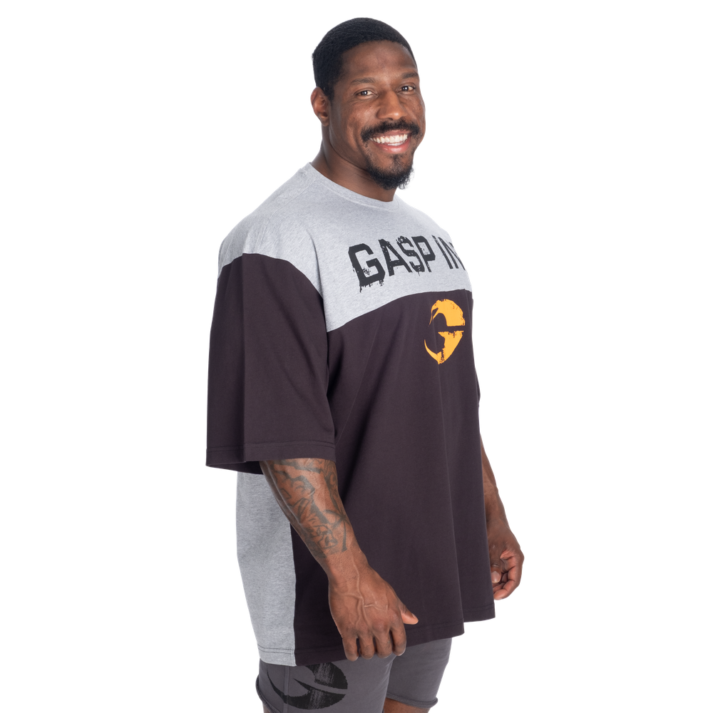 GASP Two Color Iron Tee Black/Grey