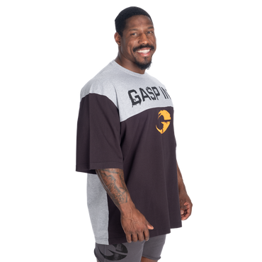 GASP Two Color Iron Tee Black/Grey