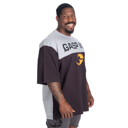 GASP Two Color Iron Tee Black/Grey