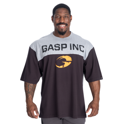GASP Two Color Iron Tee Black/Grey