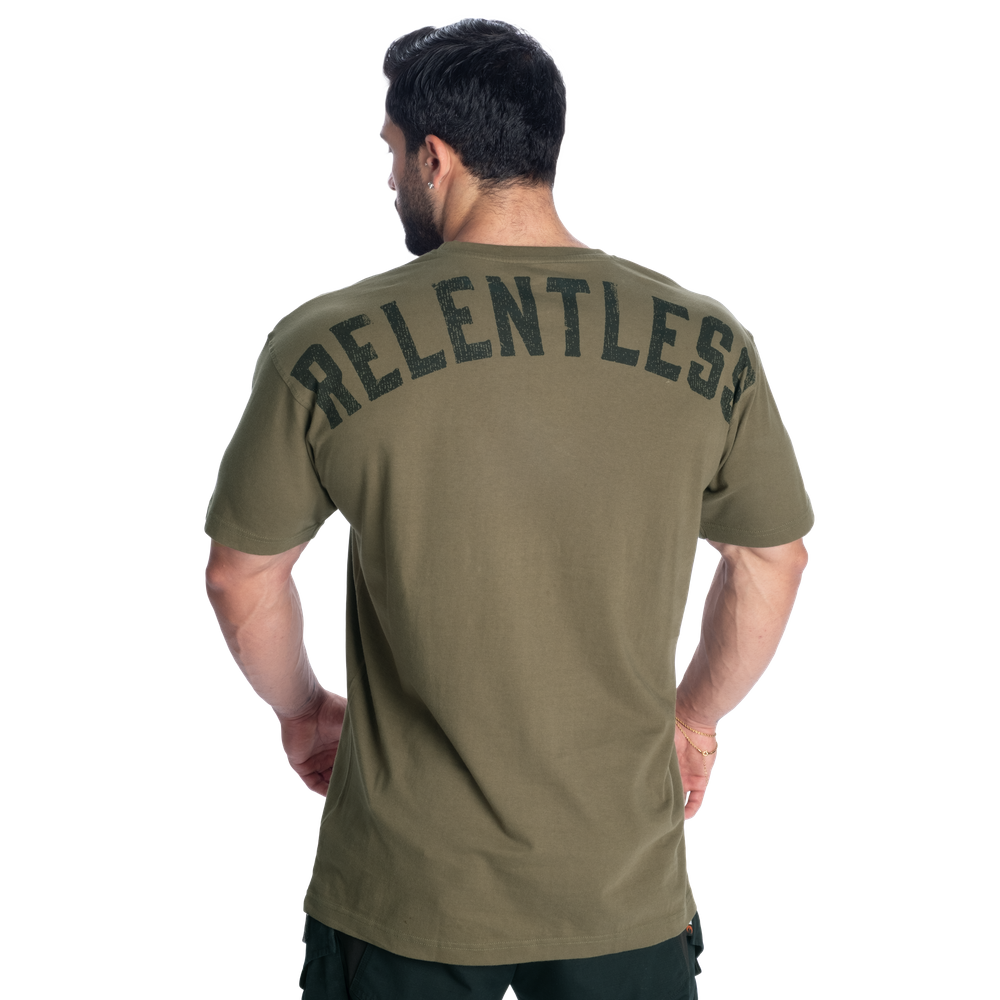 GASP Relentless Standard Tee Khaki Green