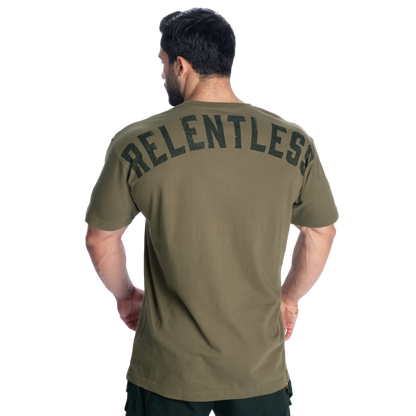 GASP Relentless Standard Tee Khaki Green