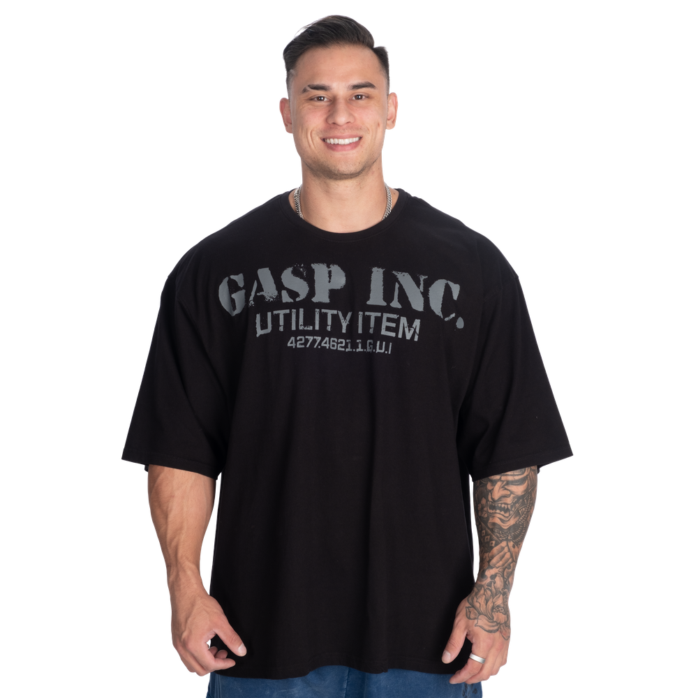 GASP Inc Iron Tee Black