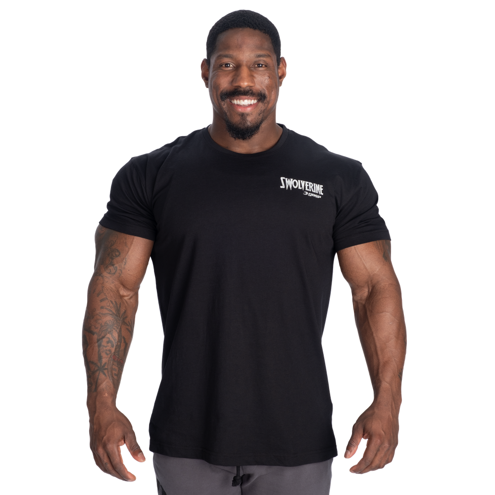 GASP Swolverine Standard Tee Black