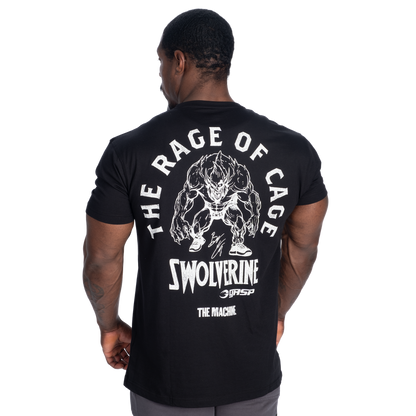 GASP Swolverine Standard Tee Black
