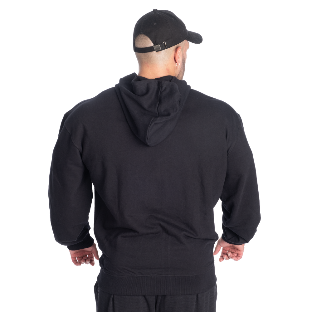 GASP Classic Zip Hood Black/White