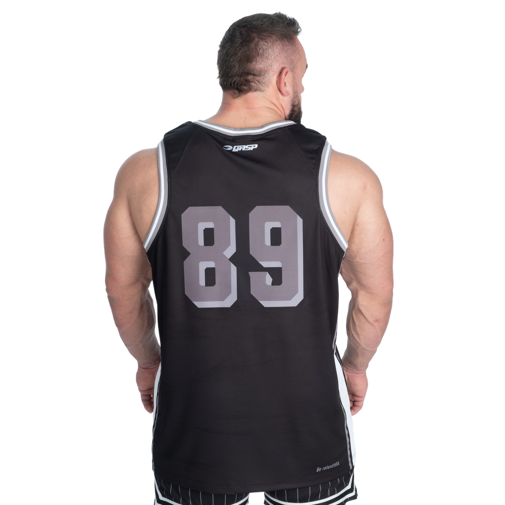 GASP 89 Mesh Tank Black
