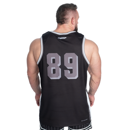 GASP 89 Mesh Tank Black