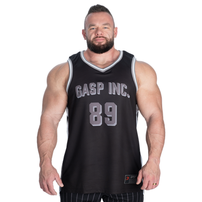 GASP 89 Mesh Tank Black