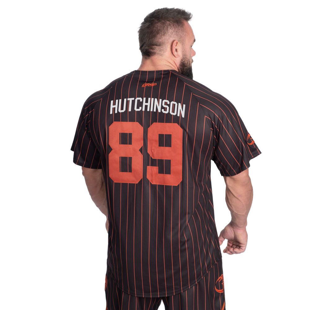 GASP 89 Baseball Jersey Black/Flame