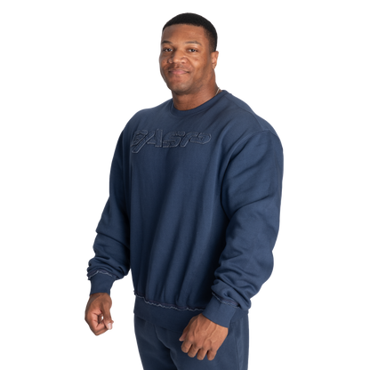 GASP Washed Sweater Washed blue