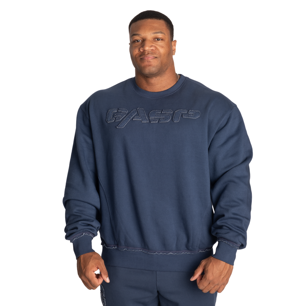 GASP Washed Sweater Washed blue