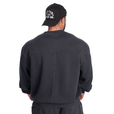 GASP Washed Sweater Washed Black