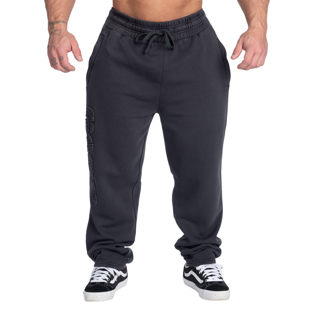 GASP Washed Baggy Pants Washed Black